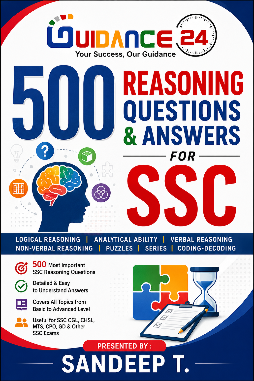 SSC Reasoning Books 500 Question and Answer